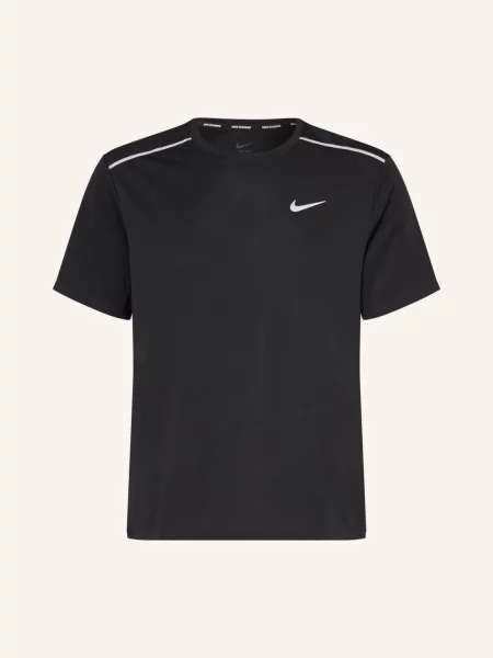Nike Běžecké Tričko Miler černá