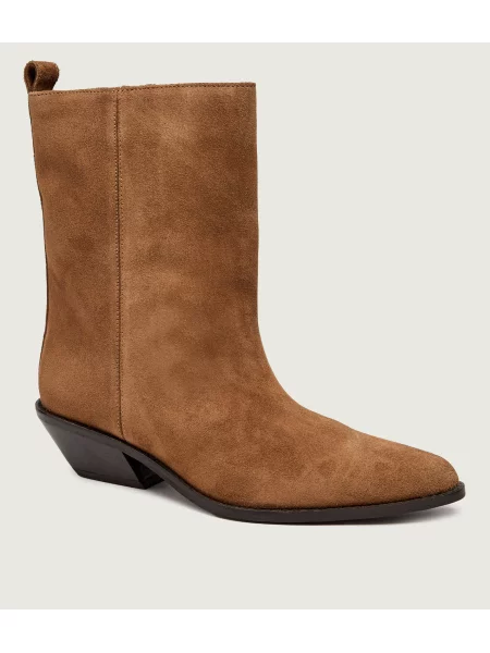 Marella Botine Mlaangel | piele întoarsă