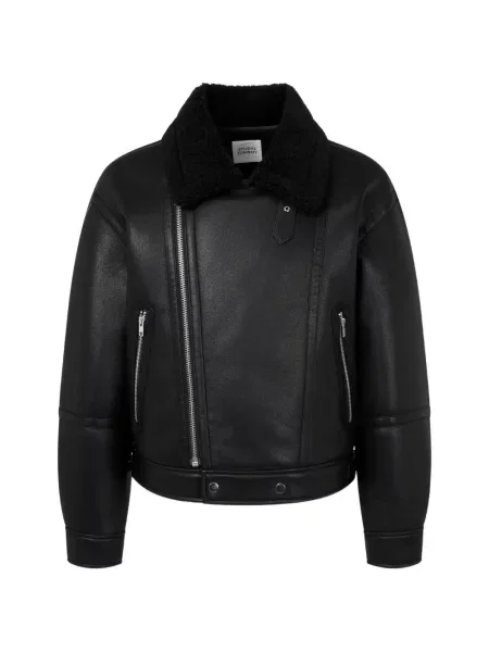 Geanta de piele Tomboy negru