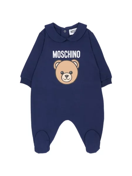 Piżama dziecięca Moschino niebieska