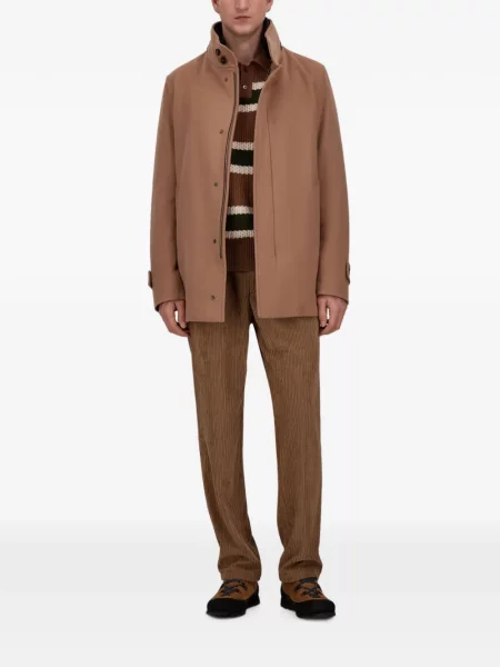 Pantaloni Herno de catifea cord maro