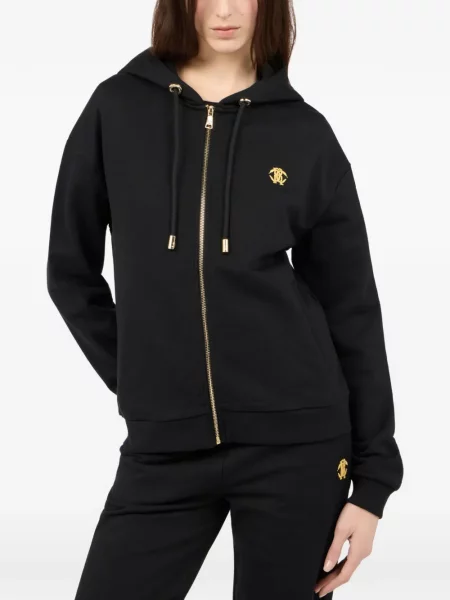 Hanorac cu glugă Roberto Cavalli negru
