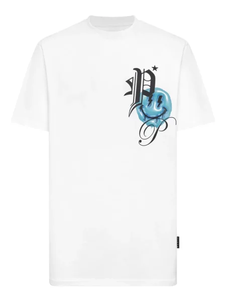 Tricou Philipp Plein alb
