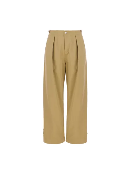 Spodnie Burberry zielone