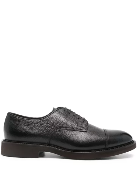Pantofi derby Doucal's din piele maro