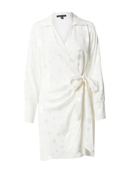 Karen Millen Rochie gri deschis / coajă de ou alb