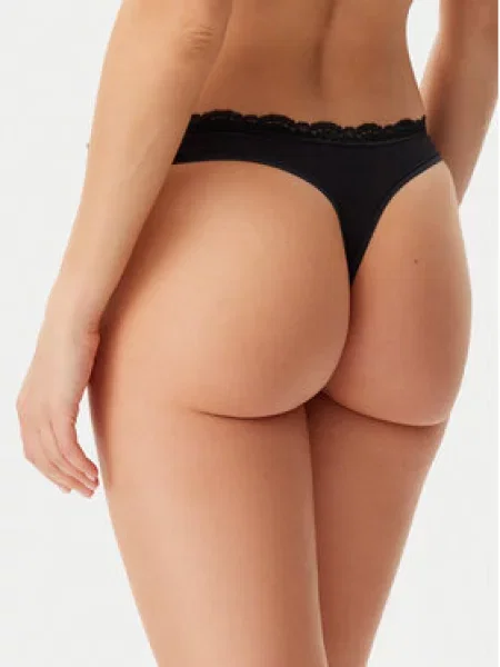 Calvin Klein Underwear Tanga černá