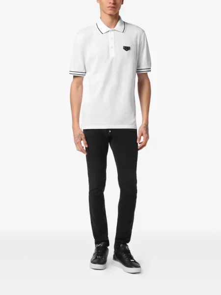 Polo Philipp Plein alb