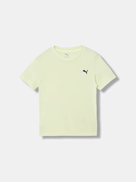 Puma tričko ESS 2 COLOR Small No. 1 Logo Tee zelené