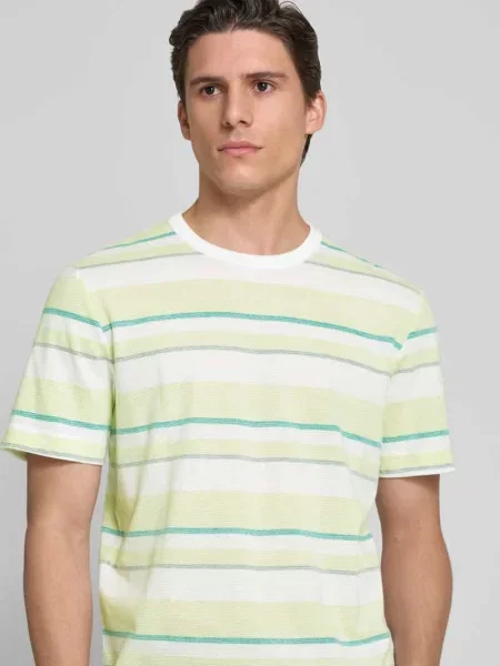 T-shirt o kroju regular fit z czystej bawełny Tom Tailor