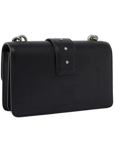 PINKO Geantă de umăr LOVE ONE MINI' negru