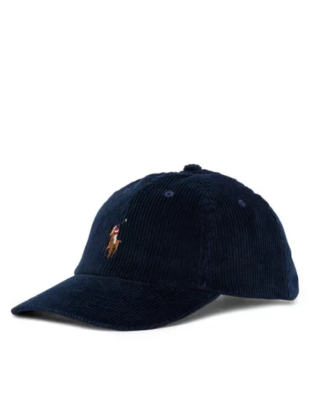 Polo Ralph Lauren Czapka z daszkiem granatowy