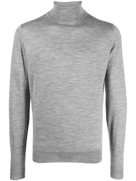 Pulover John Smedley tricotate gri