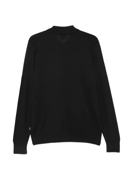 Cardigan Boss de lână negru