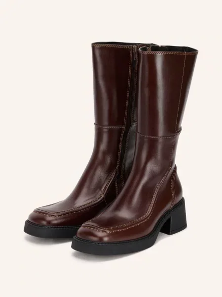 Miista Boots Dagmara tmavě hnědá