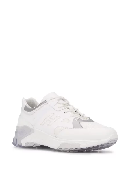 Fűzős csipkés sneaker Hogan fehér