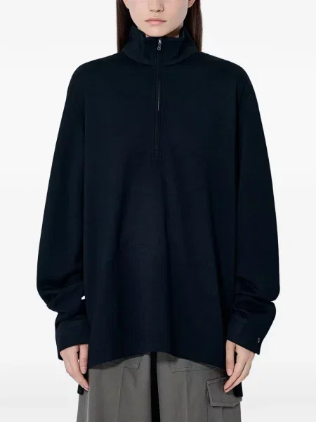 Lung top Rier negru