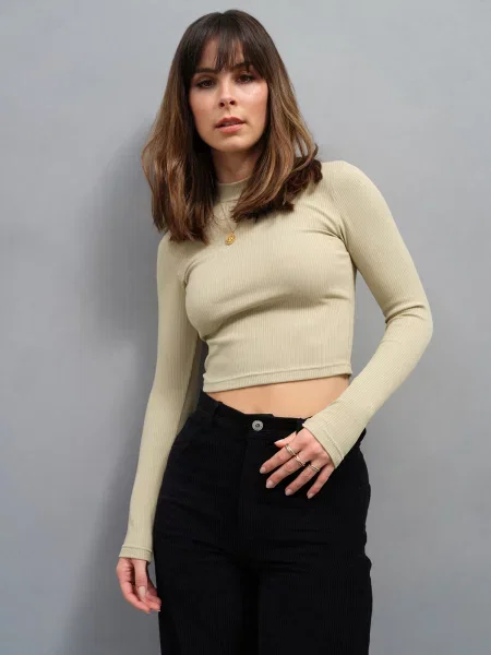 A LOT LESS Tricou Nova stuf verde
