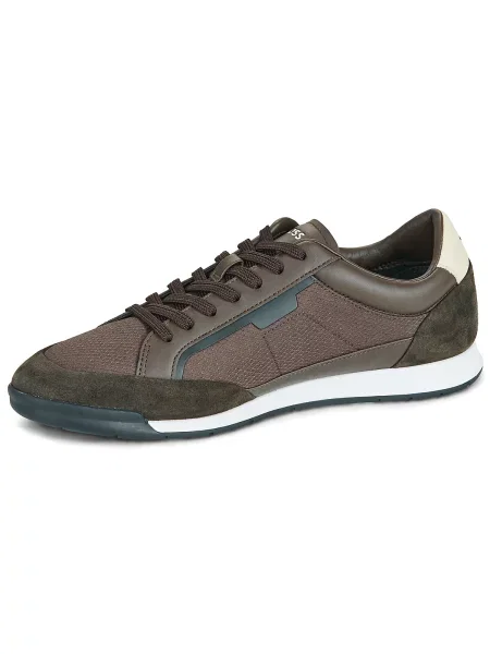 Sneakersy BOSS Nitan hnedá