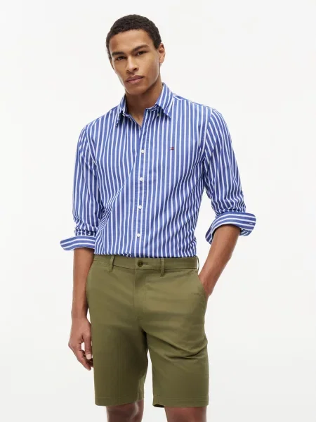 TOMMY HILFIGER Cămașă albastru alb