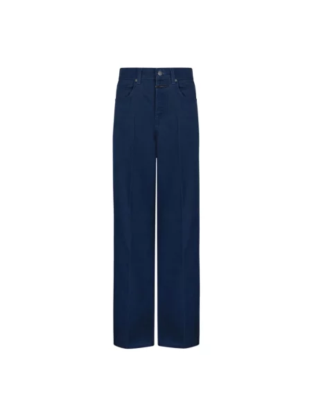 Szerokie jeansy Closed niebieskie