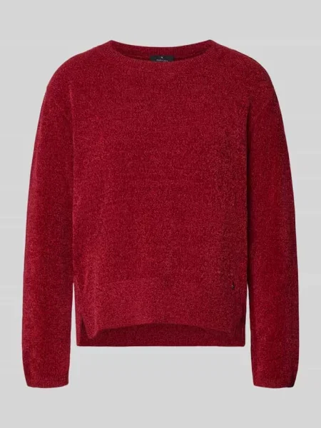 Sweter z dzianiny z okrągłym dekoltem Monari
