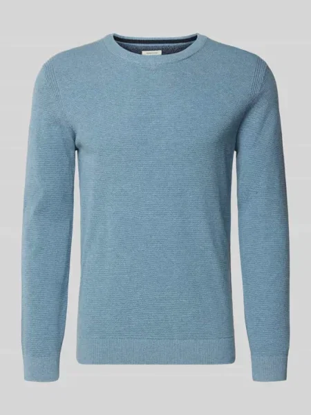 Sweter z dzianiny o kroju regular fit z czystej bawełny Tom Tailor