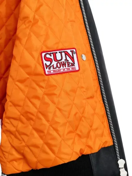 Geanta de piele Sunflower negru