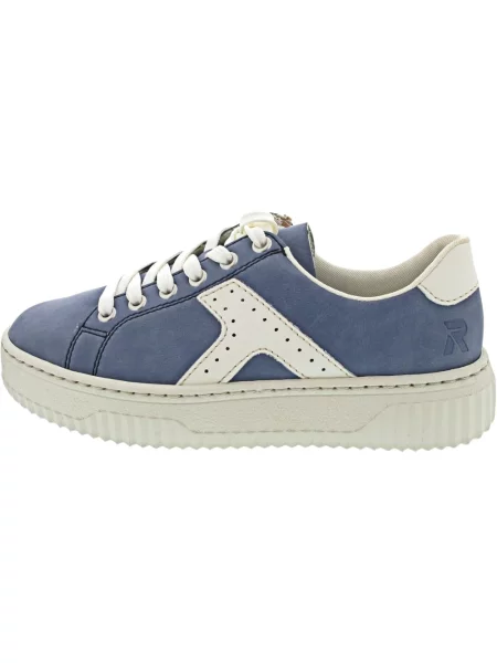 Sneakersy Rieker niebieskie