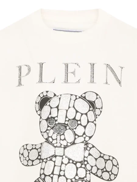 Gyerek póló Philipp Plein fehér