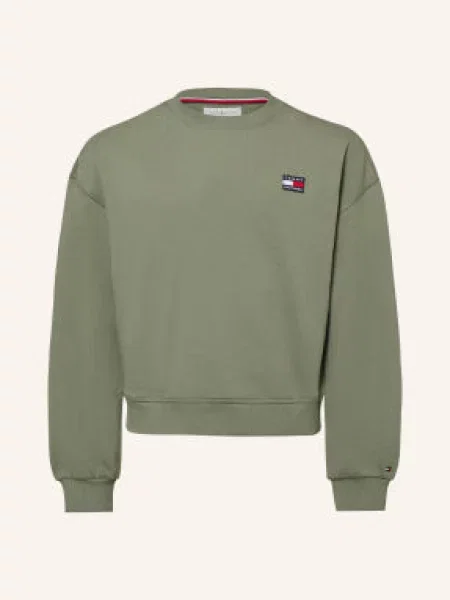 Tommy Hilfiger Mikiny khaki tmavě modrá červená