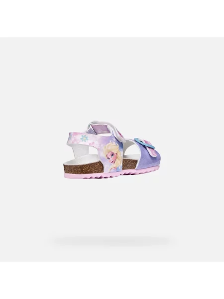 Geox Szandál J Adriel Girl M Lila fehér