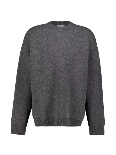 Pulover Balenciaga tricotate gri