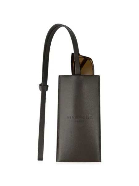 Ochelari de soare Givenchy din piele maro
