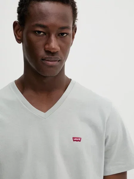 Levi's t-shirt gładki szary