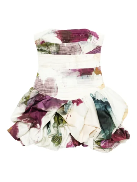 Mała mały sukienka mini Aje garniturowa biała