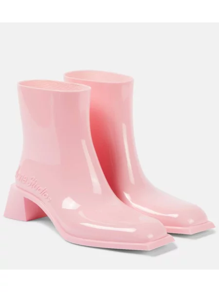Cizme scurte Acne Studios roz