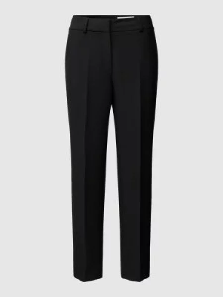 Spodnie materiałowe w kant model ‘RITA-RIA’ Selected Femme czarne