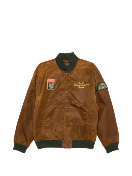 Geacă Filson cu broderie maro