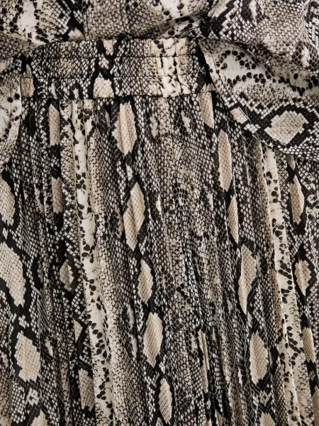 Спідниця MICHAEL Michael Kors maxi розкльошена бежевий