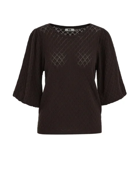 WE Fashion Pulover închis maro