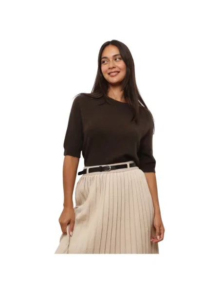 Pulover La Modeuse maro