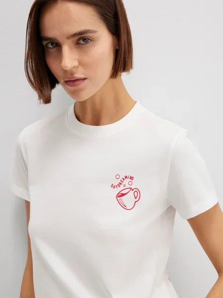 Mavi Tricou roșu alb