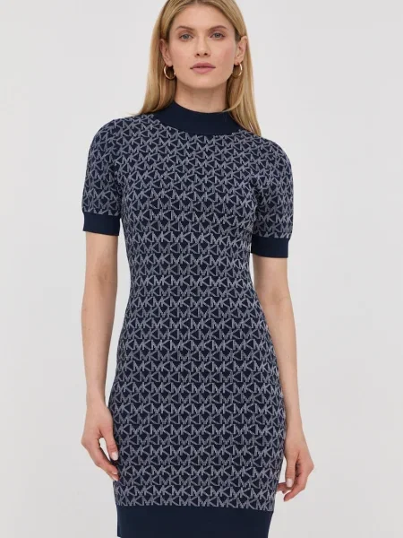 MICHAEL Michael Kors rochie albastru marin mini mulata