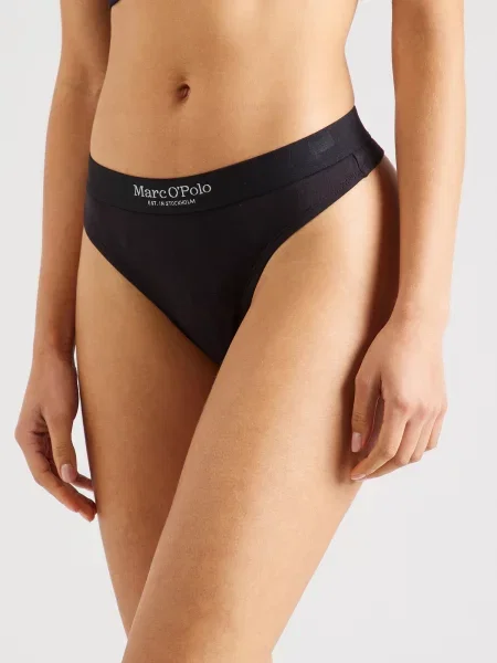 Marc O'Polo Tanga negru / alb