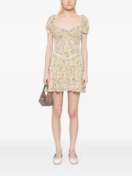 Rochie Reformation de costum galben