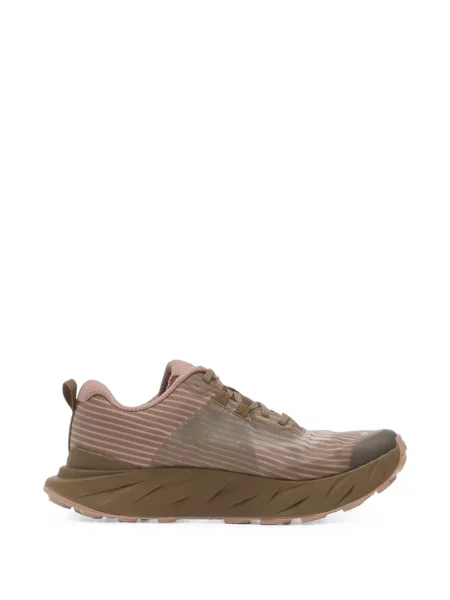 Sneakerși Nnormal cu șireturi din dantelă maro