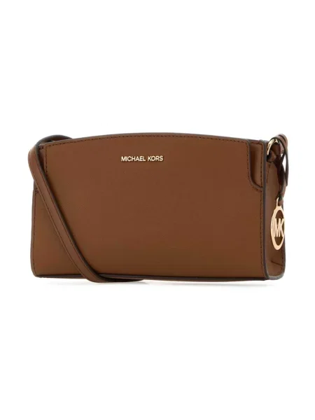 Torebka crossbody Michael Kors skórzana brązowa