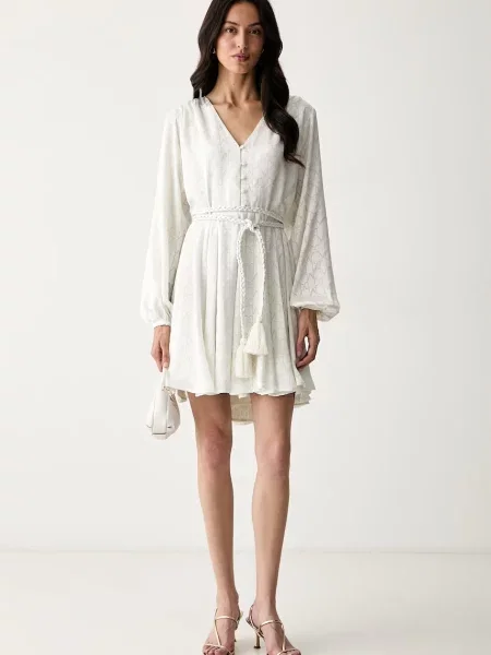 Marciano by Guess rochie cu vâscoză HADIL bej