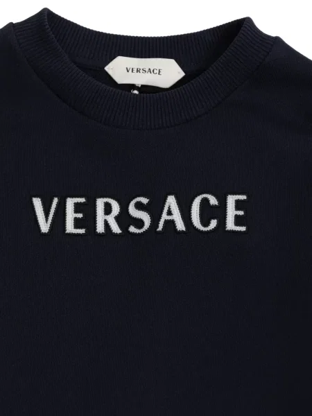 Sukienka dziecięca Versace niebieska